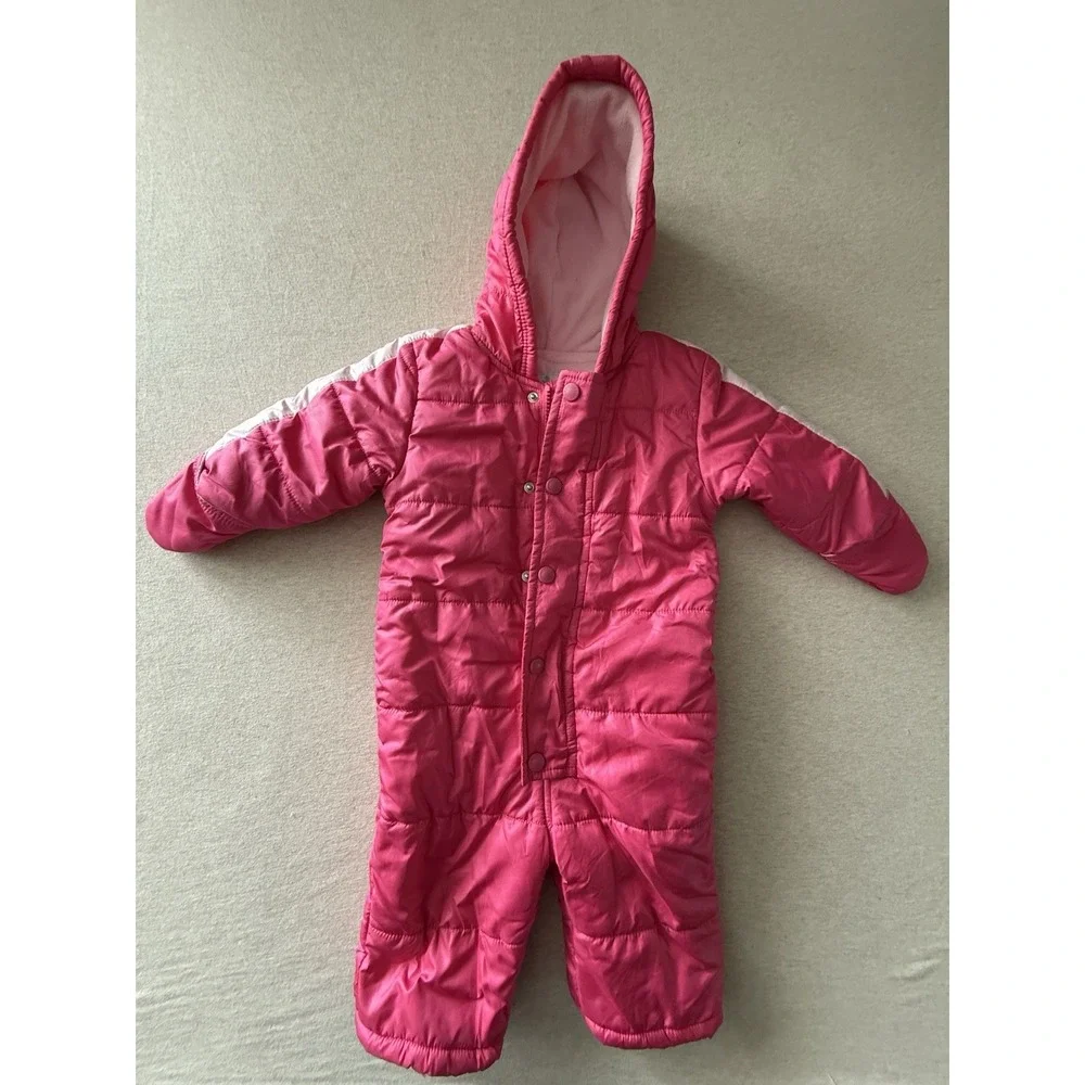 Old Navy Toddler Girl Snow Suit Pink 12-18month